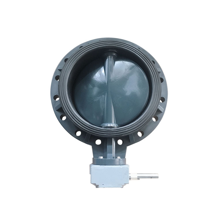 FRPP蜗轮蝶阀生产