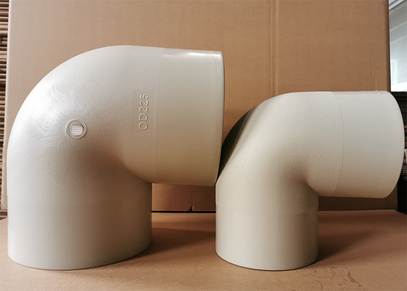 PPH90度对焊弯头厂家